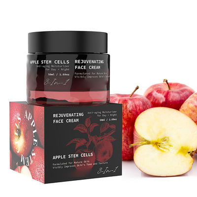 OEM ODM Skin Care Anti Fine Lines Wrinkles Solution Natural Apple Stem Cell Facail Cream
