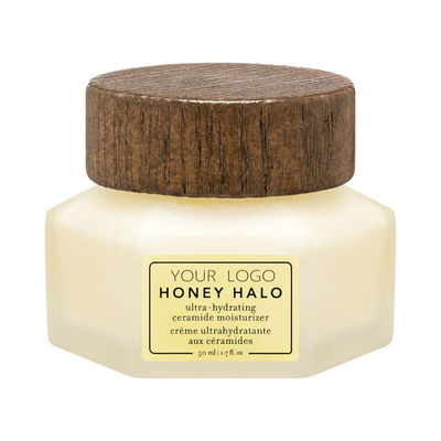 Ultra Hydrating Long Lasting Moisturizing Antioxidant Ceramide Honey Face Cream For Dry Skin
