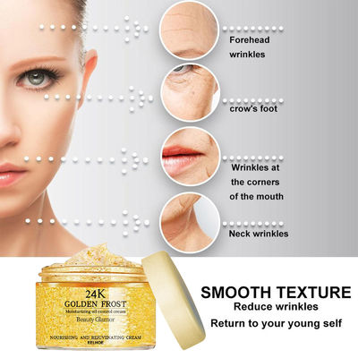ODM 24k Gold Face Cream Anti Wrinkle Whitening Moisturizing Barrier Cream