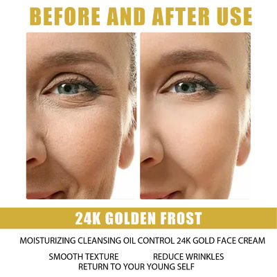 ODM 24k Gold Face Cream Anti Wrinkle Whitening Moisturizing Barrier Cream
