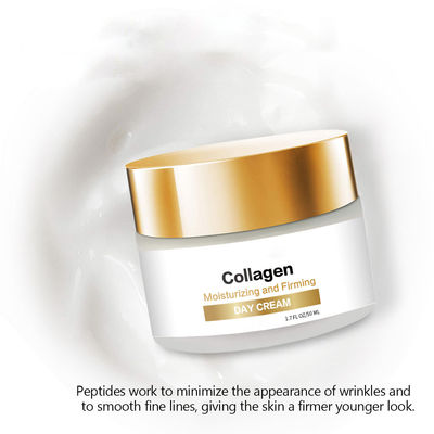 OEM Face Cream Peptides Hydrate Firming Day Night Collagen Liquid