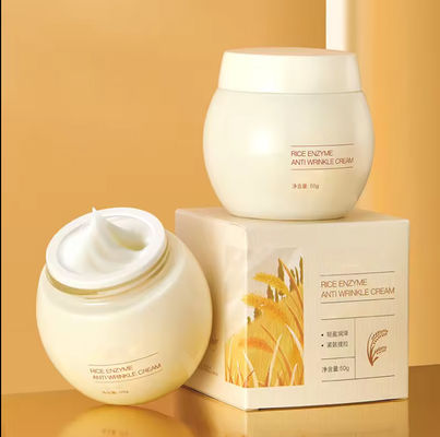 Skin Whitening Face Cream Moisturing Rice Enzyme Cream 41% Glowing Look Skin Barrier