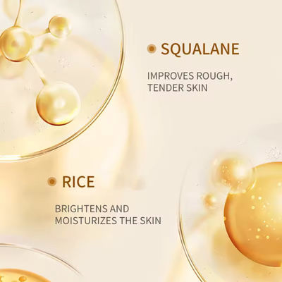 Skin Whitening Face Cream Moisturing Rice Enzyme Cream 41% Glowing Look Skin Barrier