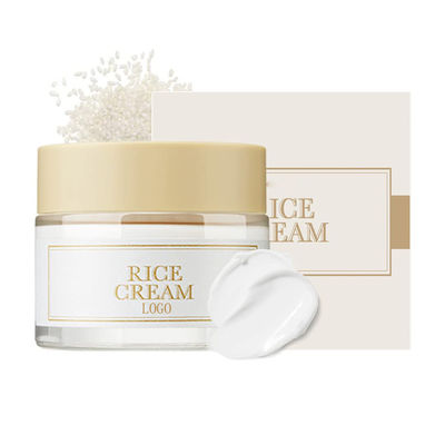 Moisturizing Face Cream For Dry Skin Tightening Natural Rice Facial Moisturizing Lotion
