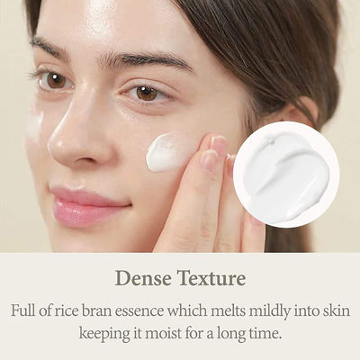 Moisturizing Face Cream For Dry Skin Tightening Natural Rice Facial Moisturizing Lotion