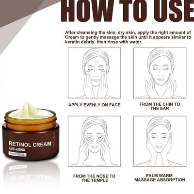 Whitening Bright Face Cream Anti Aging Remove Wrinkles Hyaluronic Acid Eye Cream