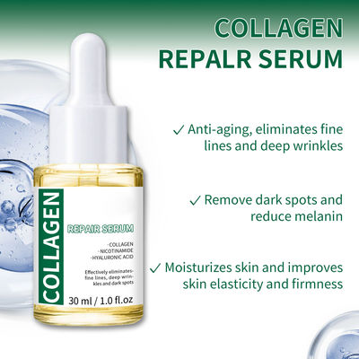 Collagen Face Serum Moisturizing Soothing Skin Firming Serum Transparent Essence