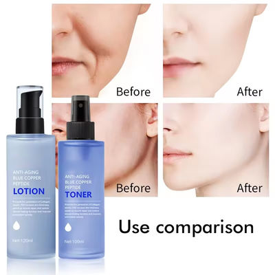 Moisturizing Repair Face Toner Anti Aging Blue Copper Peptide Toner