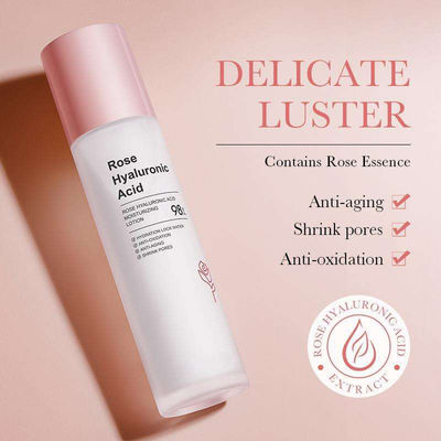 Rose Moisturizing Face Lotion Natural  Whitening Key Facial Skincare Lotion