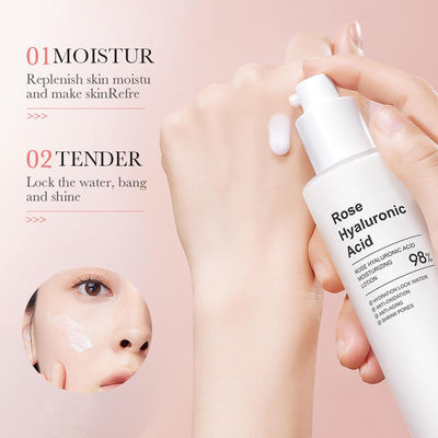 Rose Moisturizing Face Lotion Natural  Whitening Key Facial Skincare Lotion