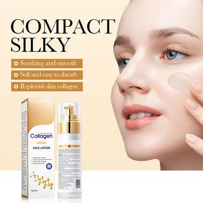 Recombinant Collagen Hydrating Facial Lotion Non Sticky Strong Penetration Anti Oxidant