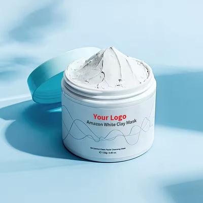 OEM ODM Amazon White Mud Facial Cleansing Mask Deep Cleaning Pore Blackhead Removing Lasting Oil Control