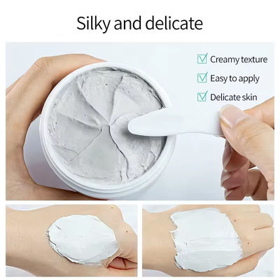 OEM ODM Amazon White Mud Facial Cleansing Mask Deep Cleaning Pore Blackhead Removing Lasting Oil Control