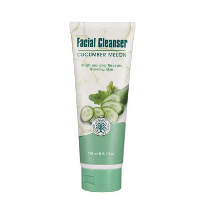 OEM ODM Cucumber Fragrance Deep And Gentle Cleansing Foam Free Facial Cleanser
