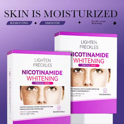OEM ODM Whitening Mask Lightening Spots Moisturizing Removing Yellowness Removing Dullness Niacinamide Mask