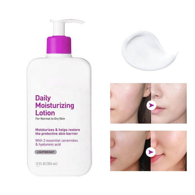 Customizable Daily Moisturizing Hyaluronic Acid Lotion Ceramide Moisturizer For Dry Skin