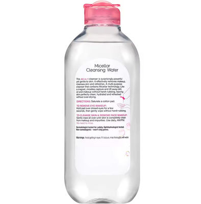 Maquiagem Natural à Base de Água Remover Água Micellar Tudo em Um para a Pele Oleosa