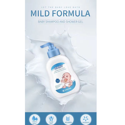 Natural Infant Kids Body Care Body Bath Clean Baby'S 2 In 1 Body Wash Shampoo