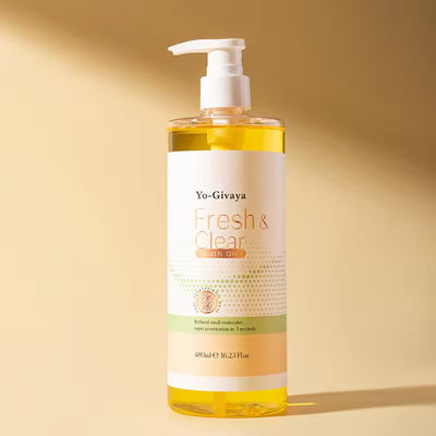 Bath Oil Shower Gel For Dry Skin Women Long Lasting Fragrance Moisturizer Rice Bran