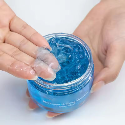 Blue Copper Peptide Repair Collagen Sleeping Mask Freeze Facial Care Mask