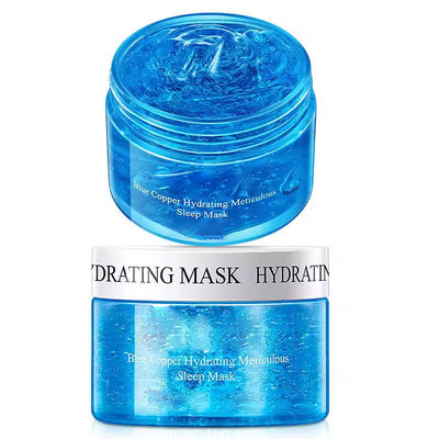 Blue Copper Peptide Repair Collagen Sleeping Mask Freeze Facial Care Mask