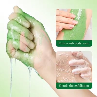 Kiwi Fruit Scrub Body Care Moisturizing Whitening Pores Deep Clean Bath Shower Gel