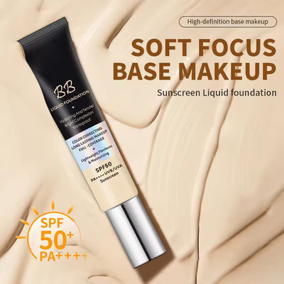 Sunscreen BB Cream Long Lasting Moisturizing Concealer White Skin  Liquid Foundation Makeup