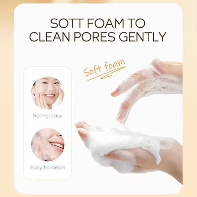 Mousse Soothing Vitamin C Facial Cleanser Anti Aging Deep Cleansing Facial Cleanser