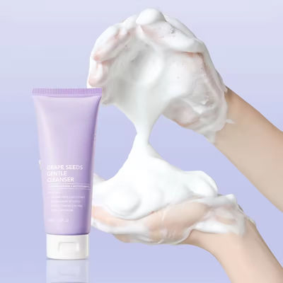 ODM Face Wash Grapeseed Cleansing Face Cleanser Gentle Cleaning  Skin Care Product