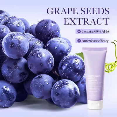 ODM Face Wash Grapeseed Cleansing Face Cleanser Gentle Cleaning  Skin Care Product
