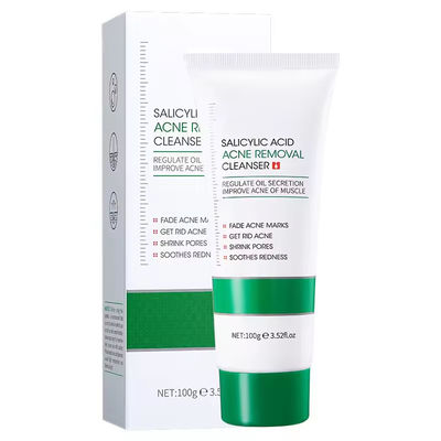 Salicylic Acid Firming Pore Face Cleaner  Exfoliating Blackhead Facial Cleanser