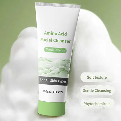 Oil Control Refresh Face Wash Acne Clearing Amino Acid Oily Skin Facial Cleanser