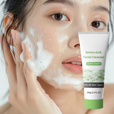 Oil Control Refresh Face Wash Acne Clearing Amino Acid Oily Skin Facial Cleanser