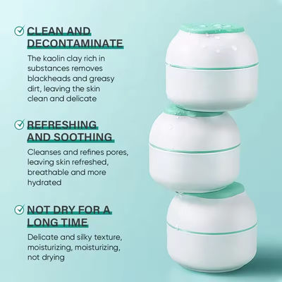 Refreshing Face Neck Mask Fruit Acid Sea Face Mud Mask Transparent Anti Oxidation