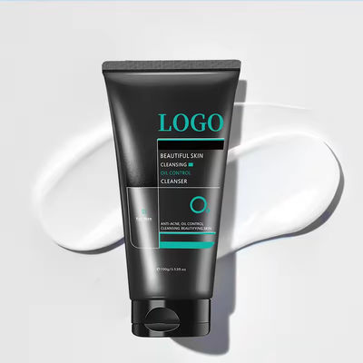 Men'S Sea Salt  Face Cleaner Amino Acid Refreshing Facial Cleanser