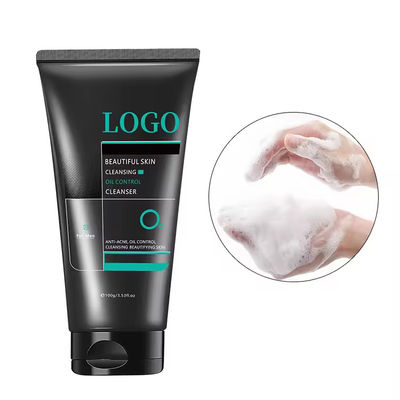Men'S Sea Salt  Face Cleaner Amino Acid Refreshing Facial Cleanser