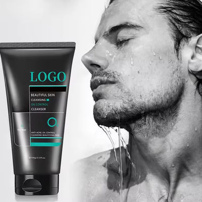 Men'S Sea Salt  Face Cleaner Amino Acid Refreshing Facial Cleanser