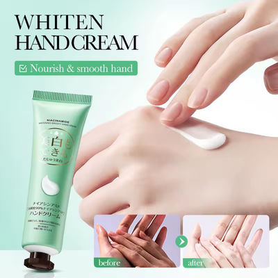 Natural Plant Extract Hand Foot Care Whitening Smoothing Niacinamide Hand Cream