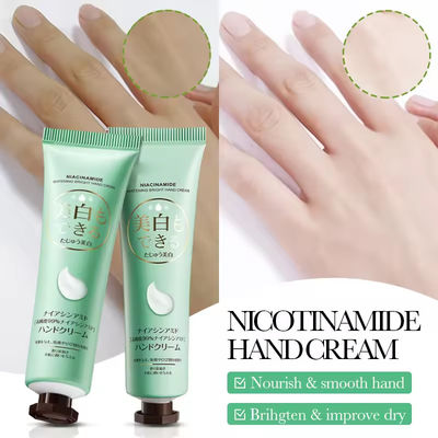 Natural Plant Extract Hand Foot Care Whitening Smoothing Niacinamide Hand Cream