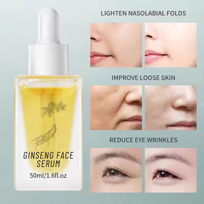 Ginseng Facial Serum Anti Aging Ginseng Extract Organic Face Serum Anti Wrinkle Facial Oil