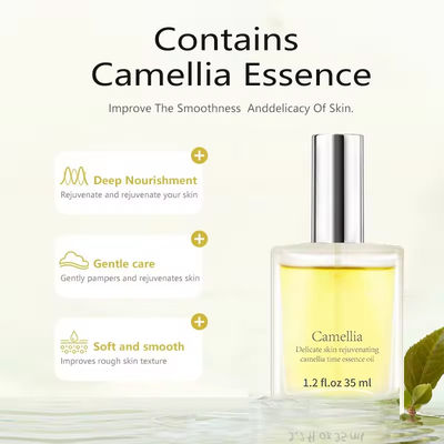 ODM Camellia Skin Care Essential Oil Facial Firming Lifting Anti Wrinkle Anti-Aging