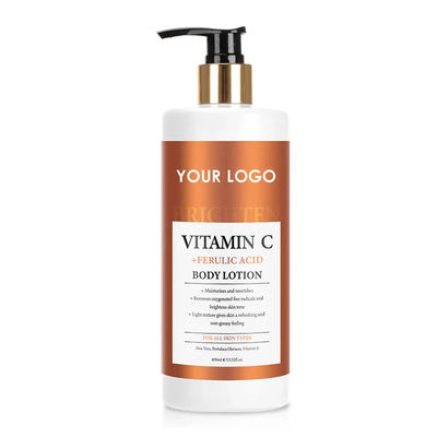 Vitamin C Whitening Body Lotion Ferulic Acid Brighten Body Cream Moisturize And Hydrate Skin Firm Nourishing