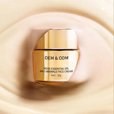 Beauty Natural Rose Lotus Extract Repair Face Cream Moisturizing Anti Wrinkle Rose Oil Face Cream For All Skin Types