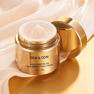 Beauty Natural Rose Lotus Extract Repair Face Cream Moisturizing Anti Wrinkle Rose Oil Face Cream For All Skin Types