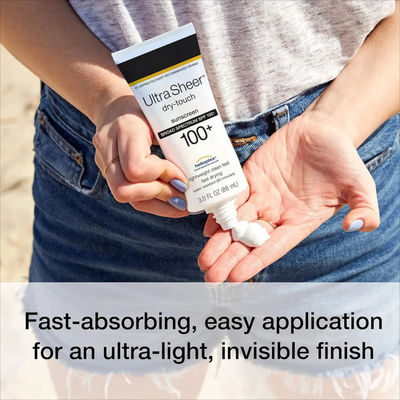Whitening Sunblock Lotion Ultra Sheer Dry-Touch Water Resistant and Non-Greasy Sunscreen