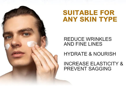 Collagen Creams For Men Anti Wrinkle Anti Aging Face Cream Firming Moisturizing Hyaluronic Acid Cream Facial Care