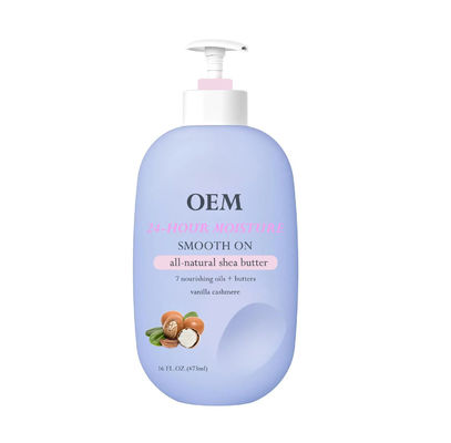 Natural Shea Better Body Lotion Vanilla Cashmere 24 Hour Moisture Skin Care For Man And Woman