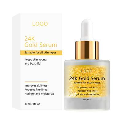 Moisturizing Fade Fine Lift Serum 24k Gold Essence Face Instant Tightening Skin Care Serum