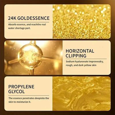 Moisturizing Fade Fine Lift Serum 24k Gold Essence Face Instant Tightening Skin Care Serum