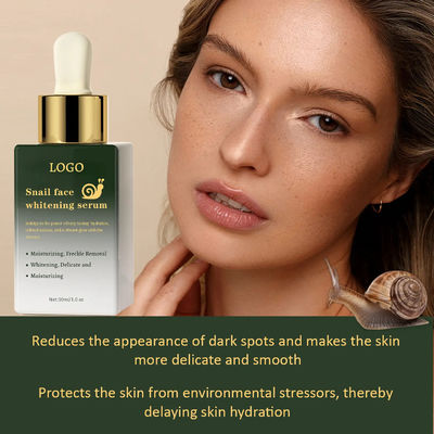 Anti Freckle Brightening Vitamin C Glowing Skin Products Collagen Face Serum Snail